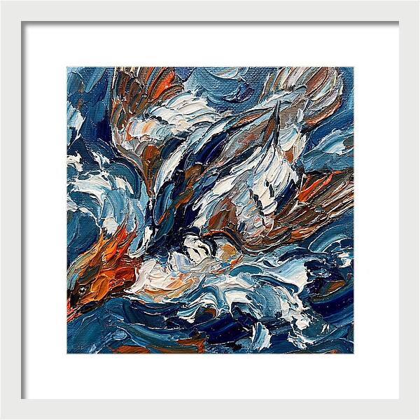 Graceful Merganser Glide