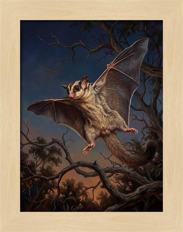 Graceful Sugar Glider Soaring 8584