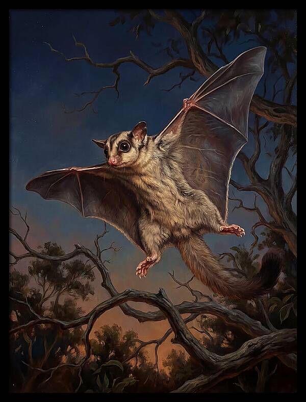 Graceful Sugar Glider Soaring 8584