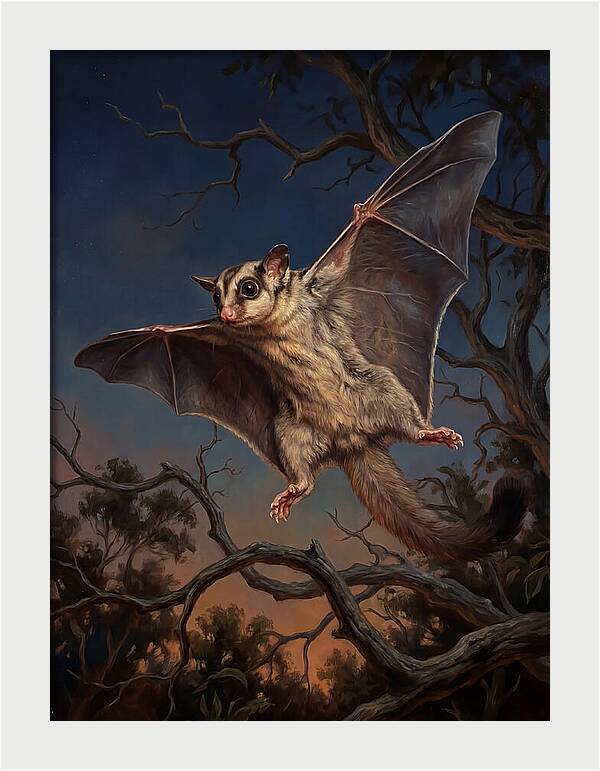 Graceful Sugar Glider Soaring 8584