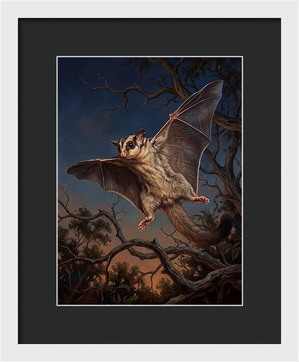 Graceful Sugar Glider Soaring 8584