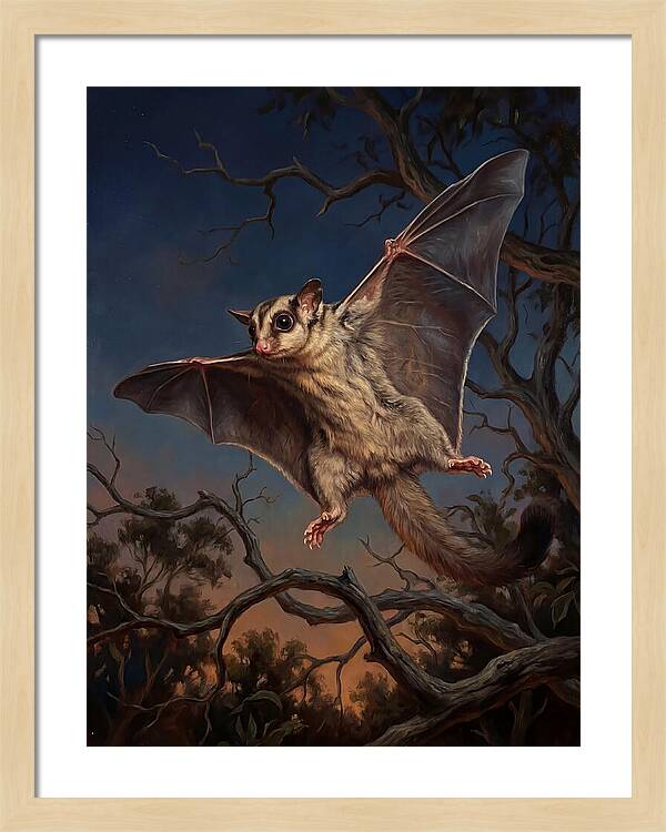 Graceful Sugar Glider Soaring 8584