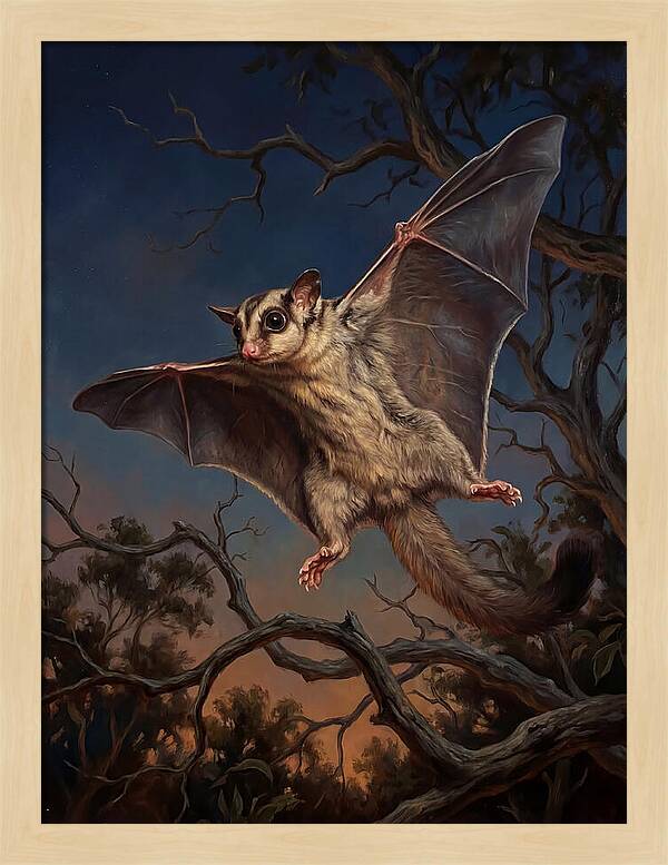 Graceful Sugar Glider Soaring 8584