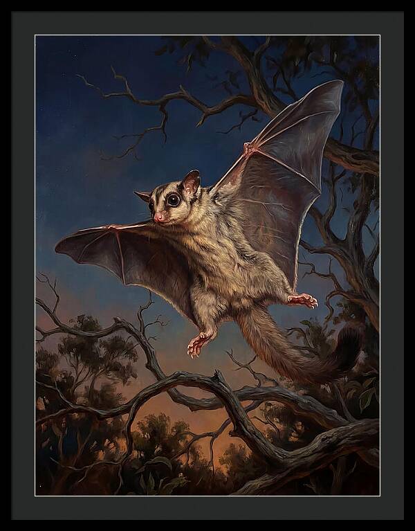 Graceful Sugar Glider Soaring 8584