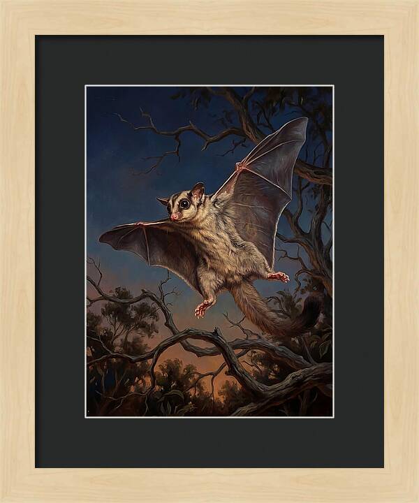Graceful Sugar Glider Soaring 8584