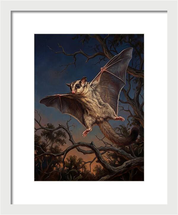 Graceful Sugar Glider Soaring 8584