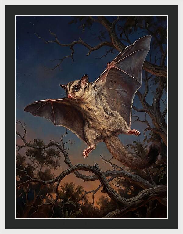 Graceful Sugar Glider Soaring 8584