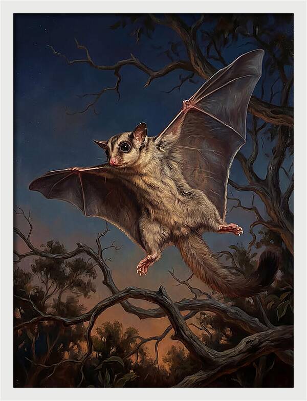 Graceful Sugar Glider Soaring 8584