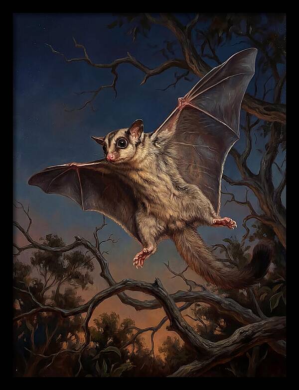 Graceful Sugar Glider Soaring 8584