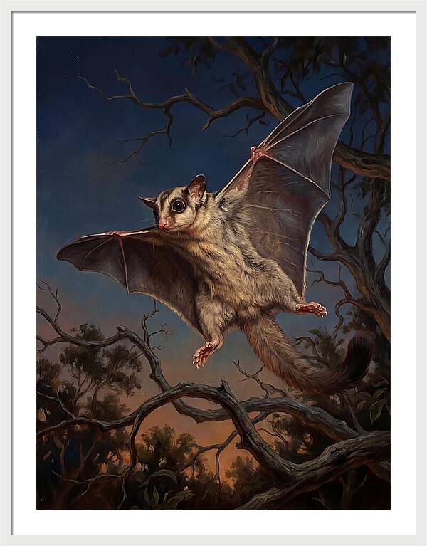 Graceful Sugar Glider Soaring 8584