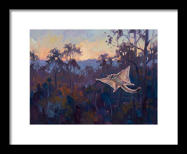 Graceful Sugar Glider Soaring 8597