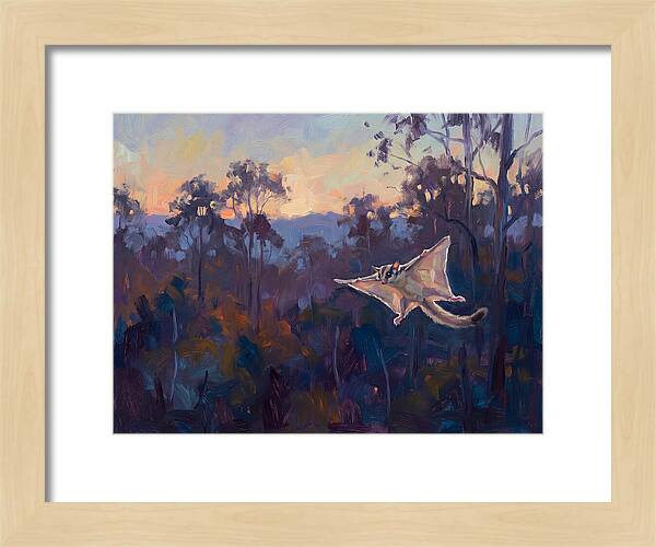 Graceful Sugar Glider Soaring 8597