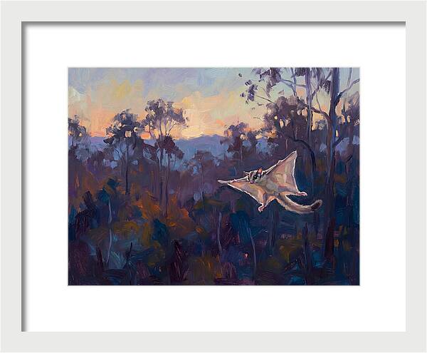 Graceful Sugar Glider Soaring 8597