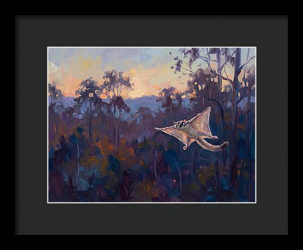 Graceful Sugar Glider Soaring 8597