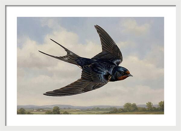 Graceful Swallow Soaring