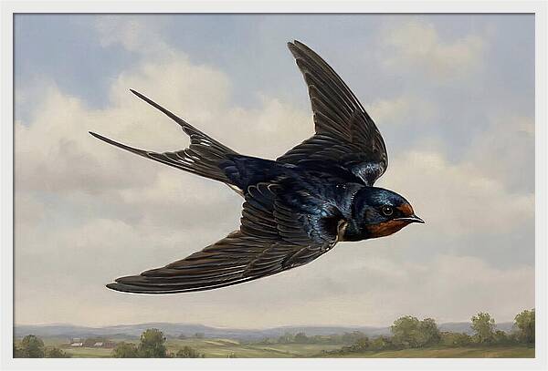 Graceful Swallow Soaring