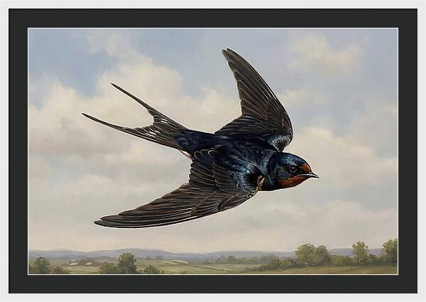 Graceful Swallow Soaring