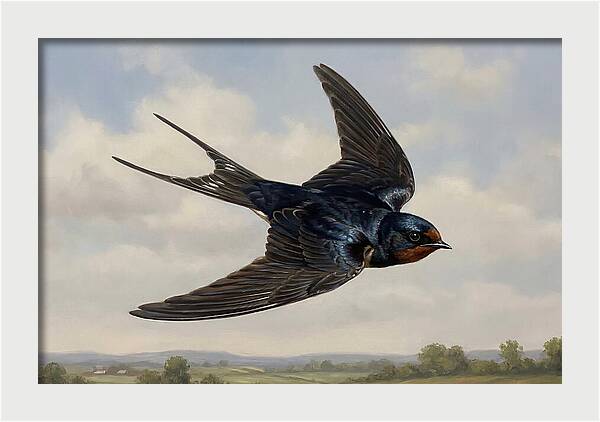 Graceful Swallow Soaring