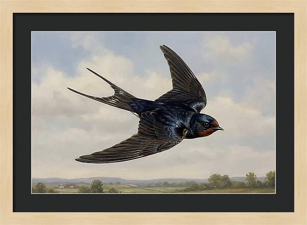 Graceful Swallow Soaring