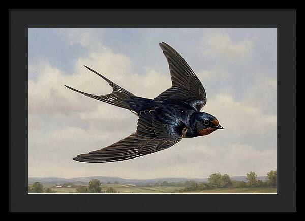 Graceful Swallow Soaring