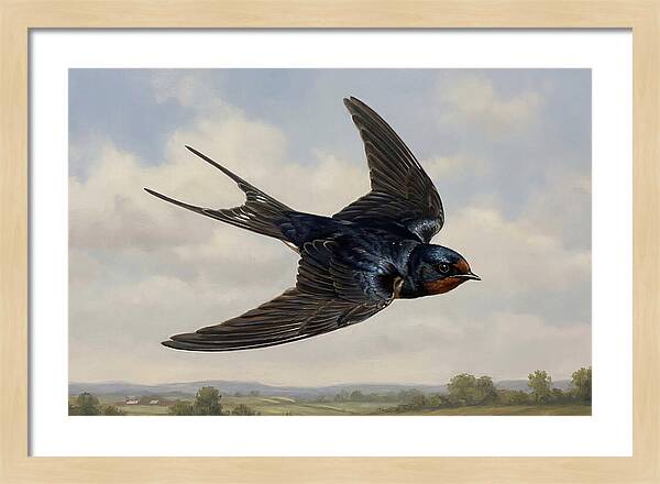 Graceful Swallow Soaring