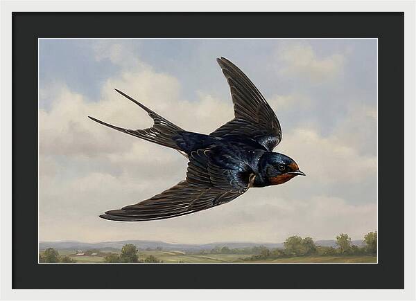 Graceful Swallow Soaring