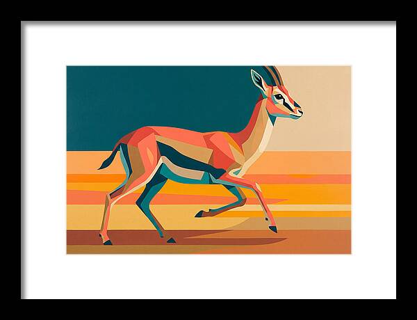 Graceful Thomson Gazelle Leap