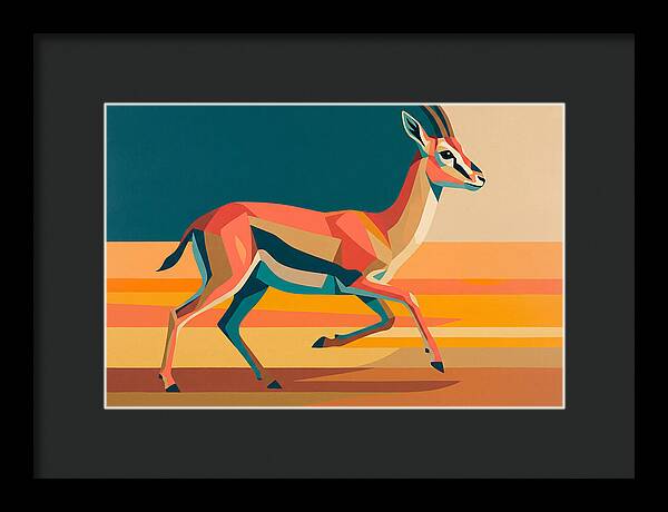 Graceful Thomson Gazelle Leap
