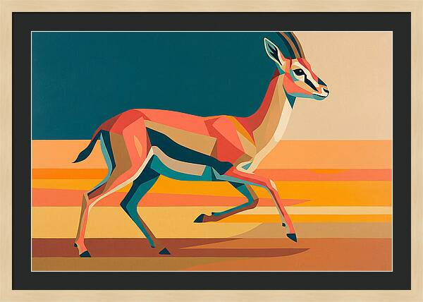 Graceful Thomson Gazelle Leap