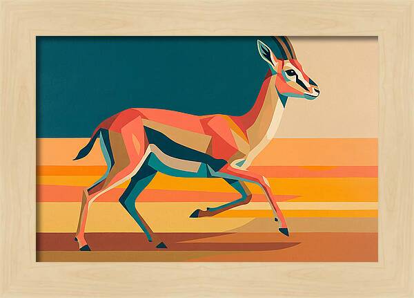 Graceful Thomson Gazelle Leap