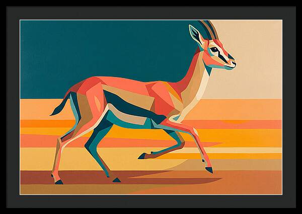 Graceful Thomson Gazelle Leap
