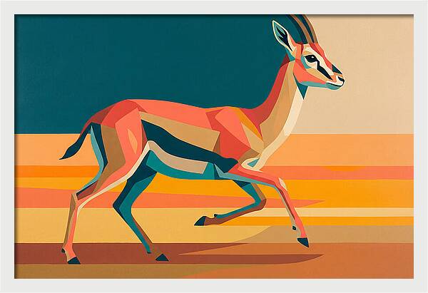 Graceful Thomson Gazelle Leap