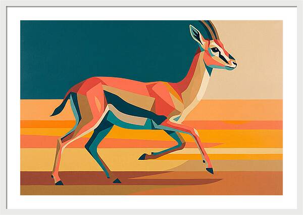 Graceful Thomson Gazelle Leap