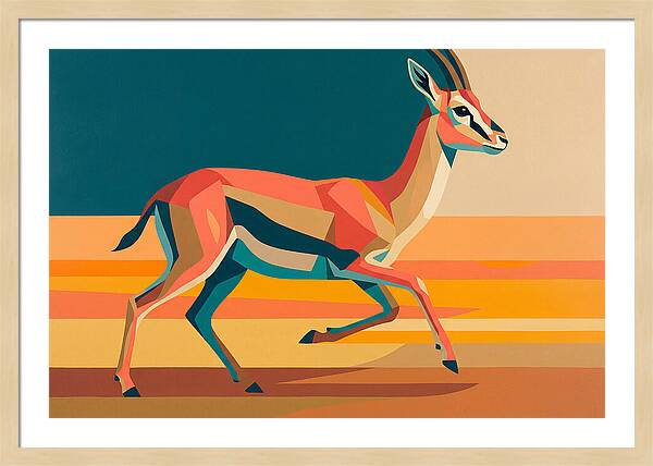 Graceful Thomson Gazelle Leap