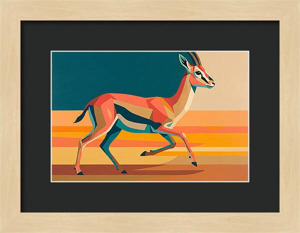 Graceful Thomson Gazelle Leap