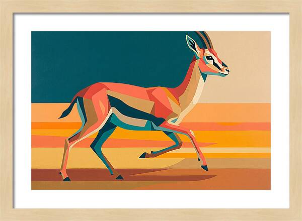 Graceful Thomson Gazelle Leap