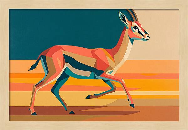 Graceful Thomson Gazelle Leap