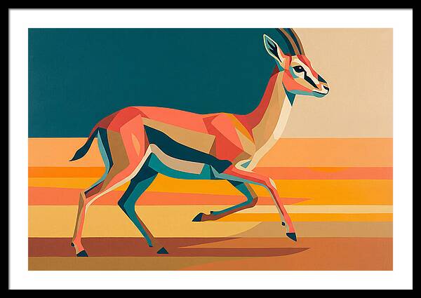 Graceful Thomson Gazelle Leap
