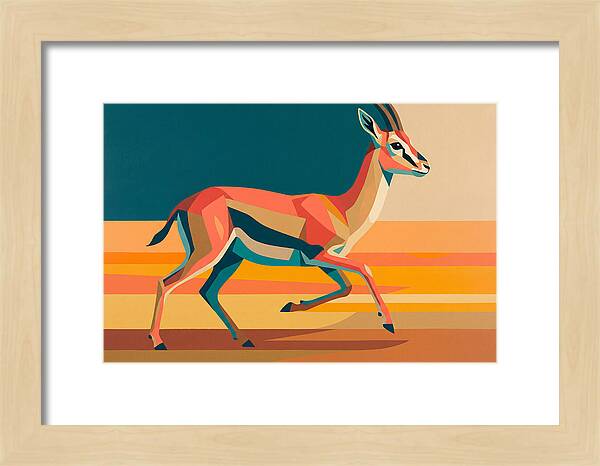 Graceful Thomson Gazelle Leap
