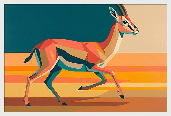 Graceful Thomson Gazelle Leap
