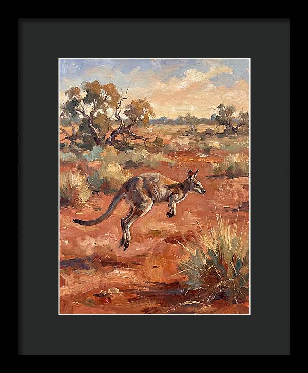 Graceful Wallaby Leap