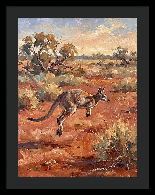 Graceful Wallaby Leap