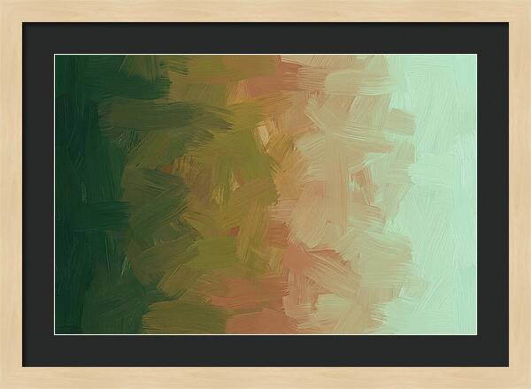 Gradient Wash From Deep Forest Green To Gretel Baum