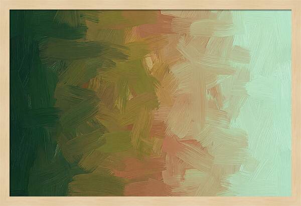 Gradient Wash From Deep Forest Green To Gretel Baum