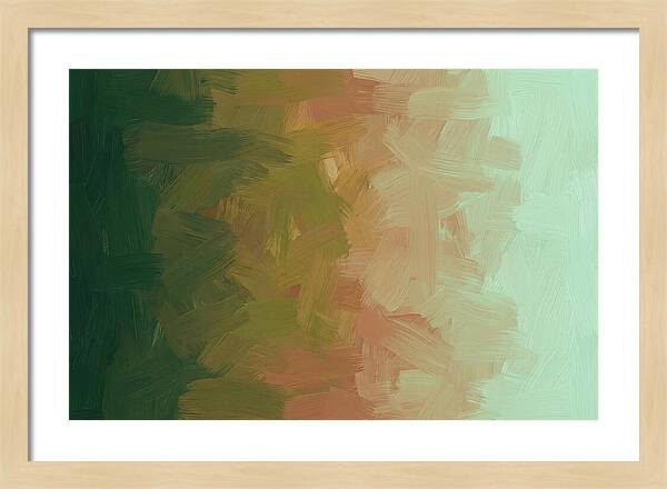 Gradient Wash From Deep Forest Green To Gretel Baum