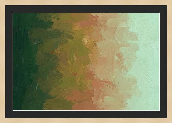 Gradient Wash From Deep Forest Green To Gretel Baum