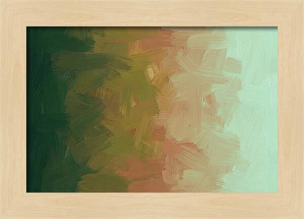 Gradient Wash From Deep Forest Green To Gretel Baum