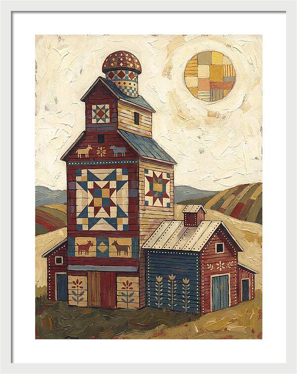 Grain Elevator Folk Art
