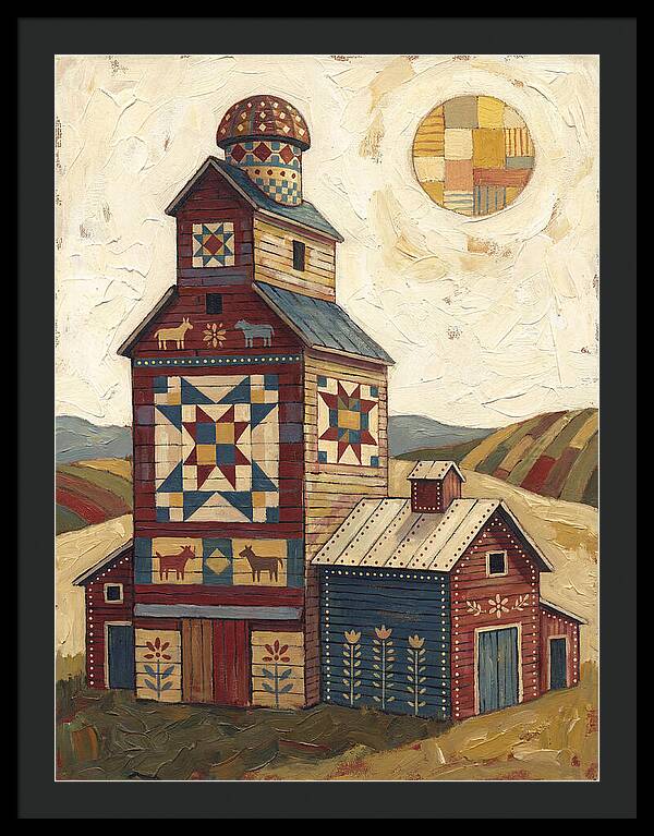 Grain Elevator Folk Art