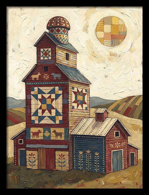 Grain Elevator Folk Art